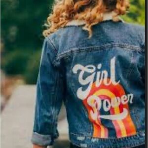 Kensie Denim Sherpa-Lined Jacket